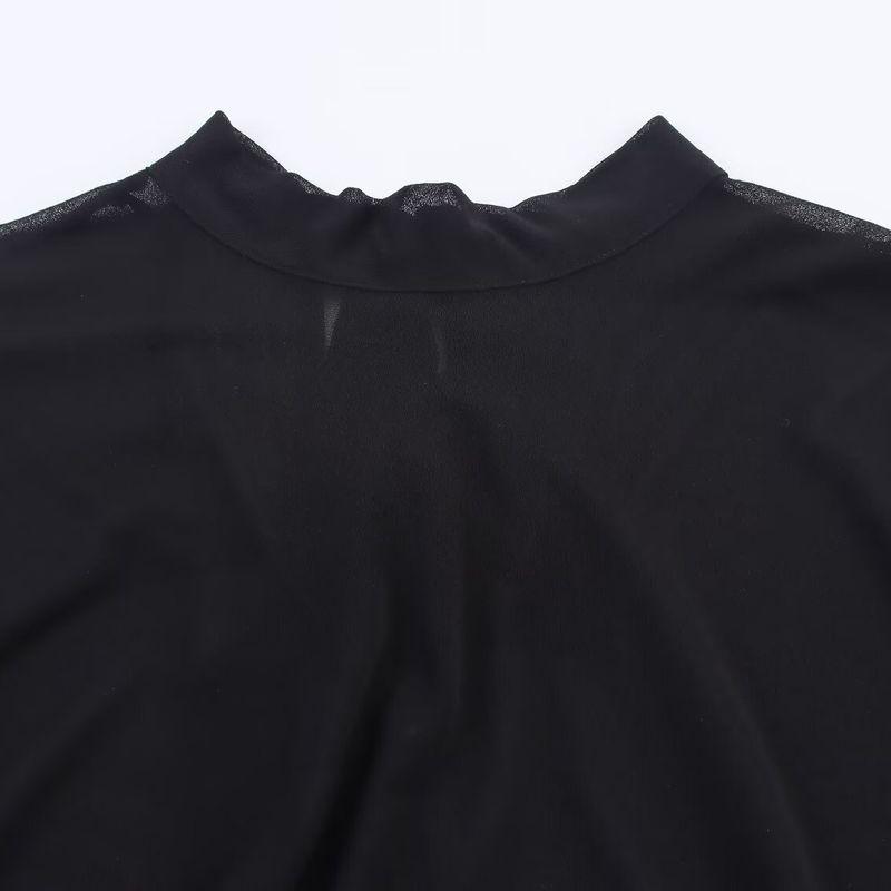 Araltay New Arrival Fashion Style Women's Clothing Fashion All-Match Laminated Decoration Vertical Tops 5039205 800