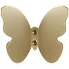 Clother Hook Brass Towel Hanger Brushed Gold Clothes Hook Coat Hat Bag Hook Wall Mounted Butterfly Bathroom Towel Hook Holder