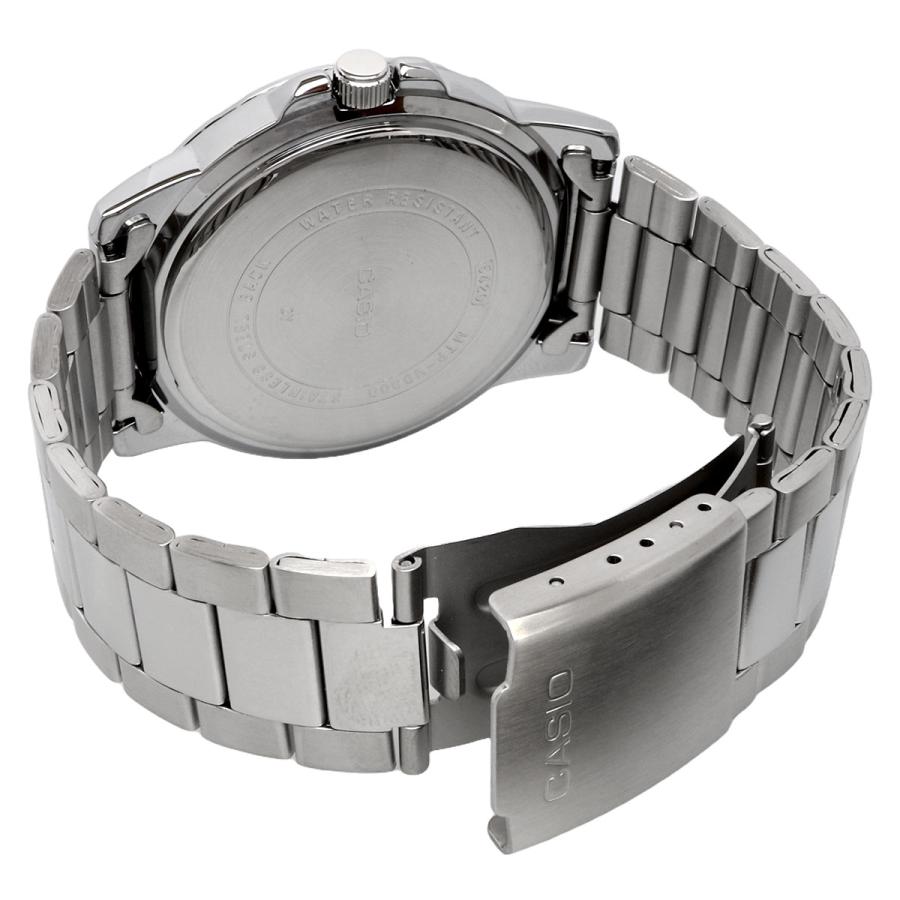 [Casio Watch] Casio Standard Men's MTP-VD300D-2E Analog Navy Silver (Overseas Model)