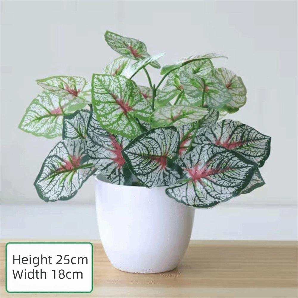 False Plants Artificial Flower Bonsai Simulated Tree Pot Plants Potted Ornaments Home Garden Decor