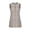 New light down jacket women's medium and long loose and thin versatile vest jacket vest buttons trendy