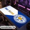Large Mouse PadLeicester City Custom Name Text Personalized Desk Mat Non Slip Gaming Pad