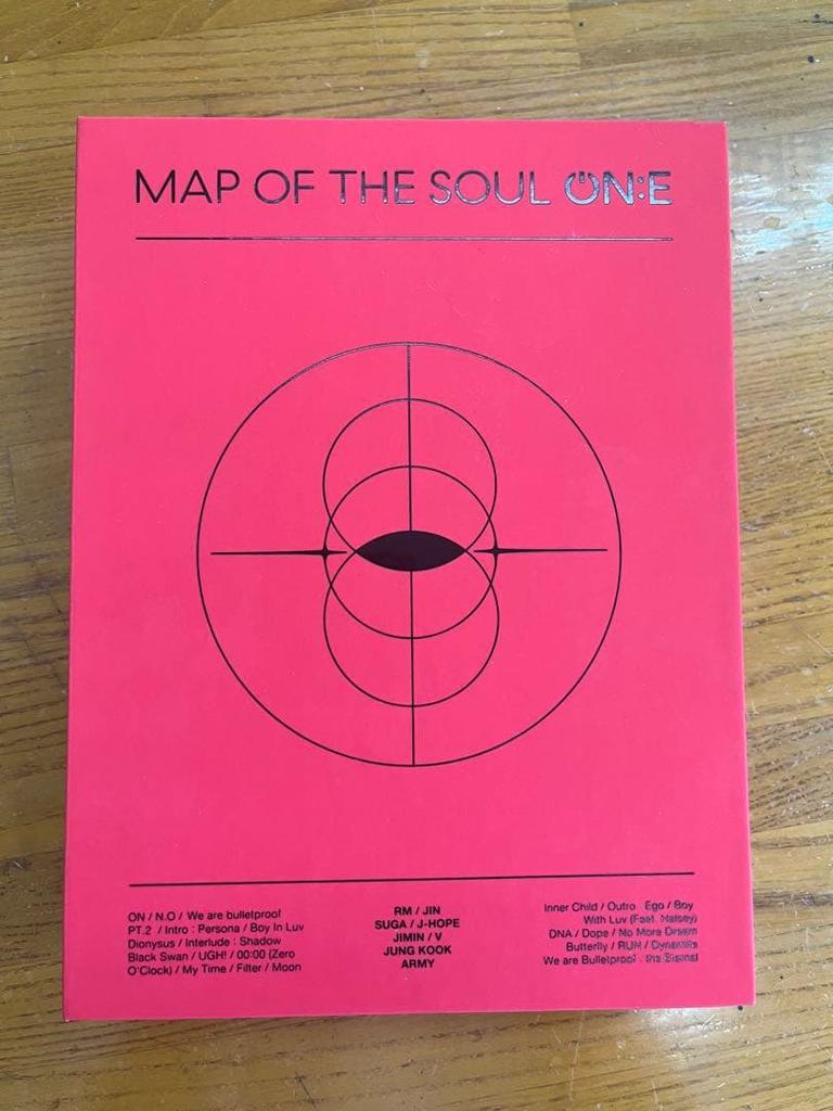 [USED] BTS MAP OF THE SOUL ON:E DVD