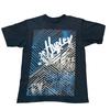 Y2K 2000er Hurley Surf Skate Großes Print Herren Grafik-T-Shirt Unisex T-Shirt