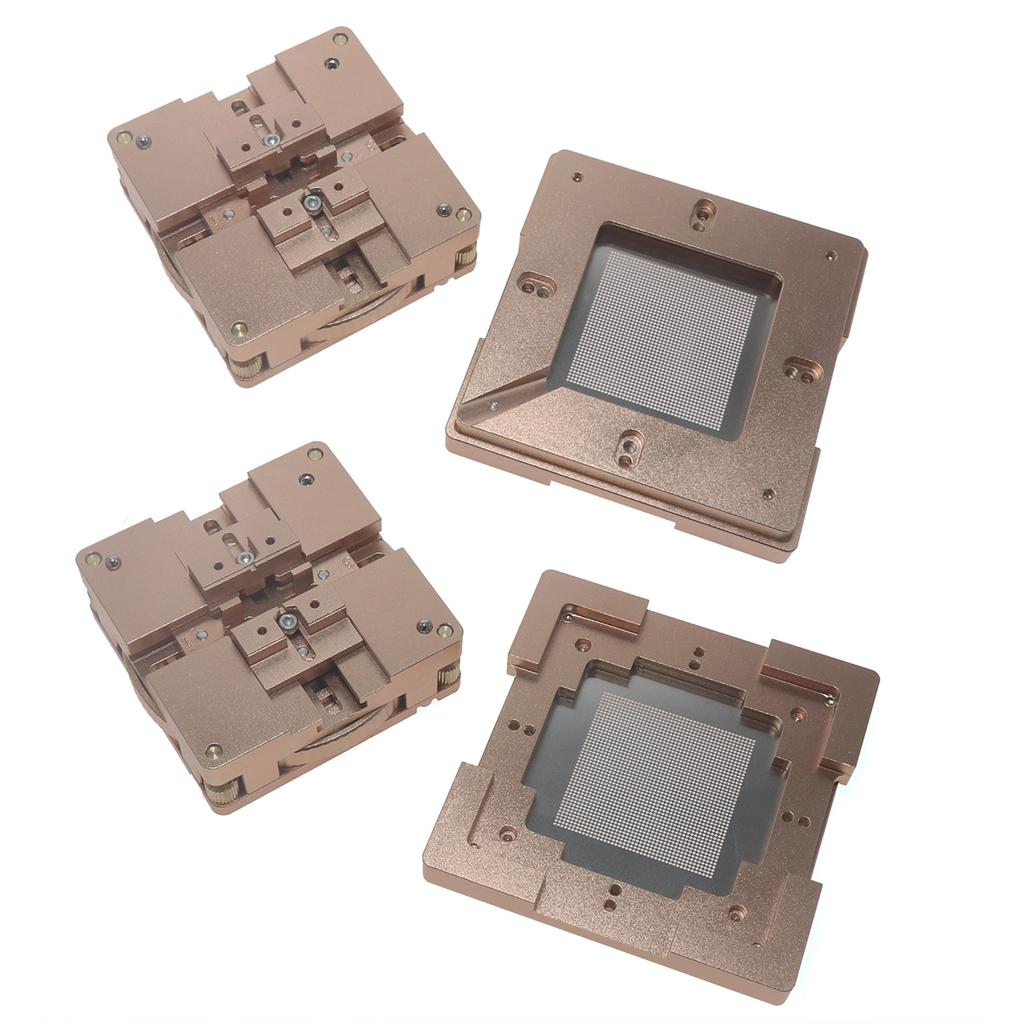 Aluminium Alloy BGA Reballing Station Kit BGA Reballing Station BGA Universal Reballing Station 80/90MM Reball Fixture Magnet