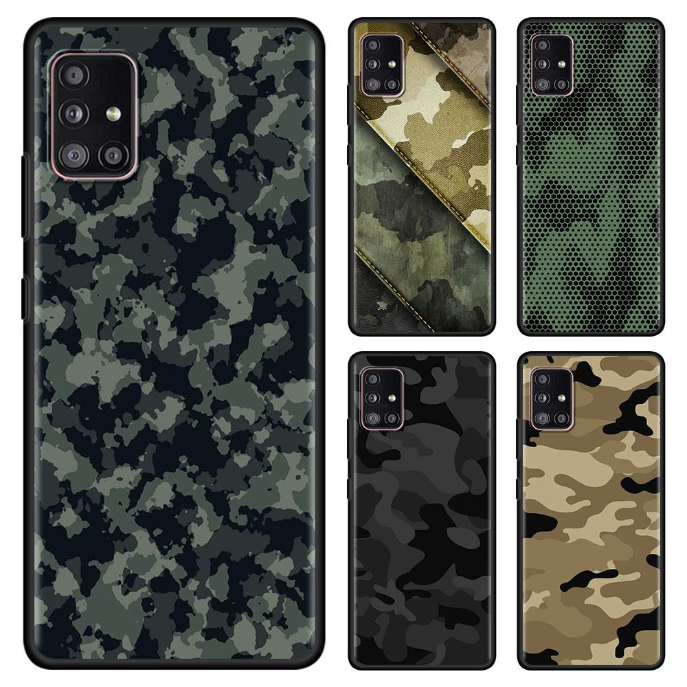 

Камуфляжный узор в стиле милитари, армейский чехол для Samsung Galaxy A51 A12 A21s A71 A31 A52 A02 A72 A11 A41 A01 A02 A42 A02S, чехол