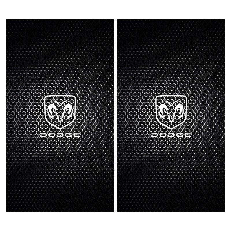 

Car Emblem Center Pillar Sticker Auto Door Decorative Stickers for Dodge SRT Charger Ram Caravan Journey 1500 Durango Challeager NITRO 2pcs