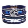 Men's Punk Braideds Leather Bracelet