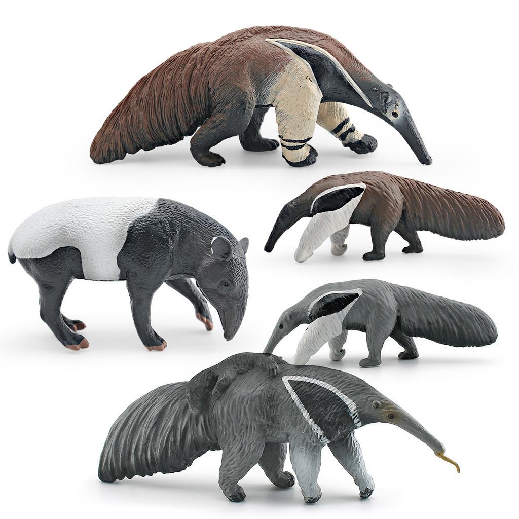 Childrens Wildlife Animal Anteater Pvc Figurine Set With Realistic Ant Eaters For Educational Play And Decor