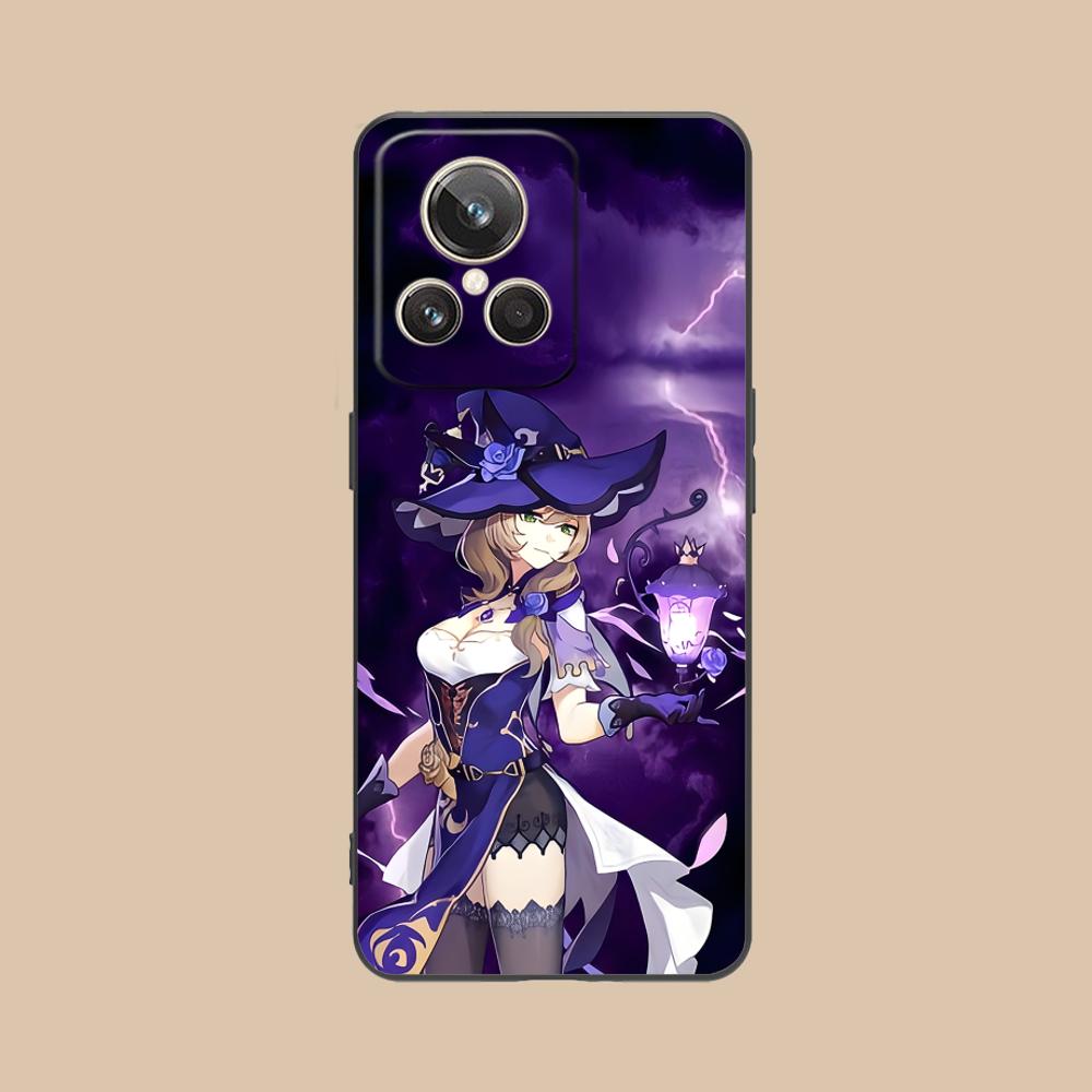 Game GI Lisa Mobile Phone Case for Realme GT 8 Neo Pro C75 73 71 C67 65 C55 53 C35 31 C20 15 Colorful Printing Cover Pretty