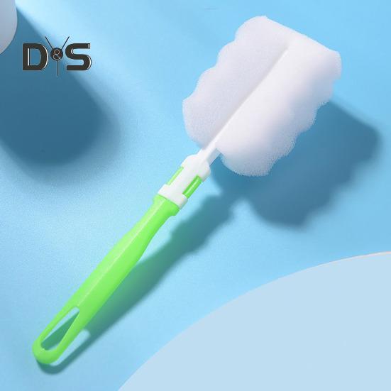 5 Τεμάχια Βούρτσα Μπουκαλιού Σφουγγάρι Καθαριστής Κυπέλλων Αποσπώμενη Μακριά Λαβή Φορητή Βούρτσα Καθαρισμού για Κύπελλα Ποτήρια Μπουκάλια Νερού