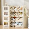 Yousheng Toy Storage Organizer Toy Storage Boxes with Multi-Box Shelf Nursery Storage Bins And Bookshelf with Hook for Kids Bedroom Playroom