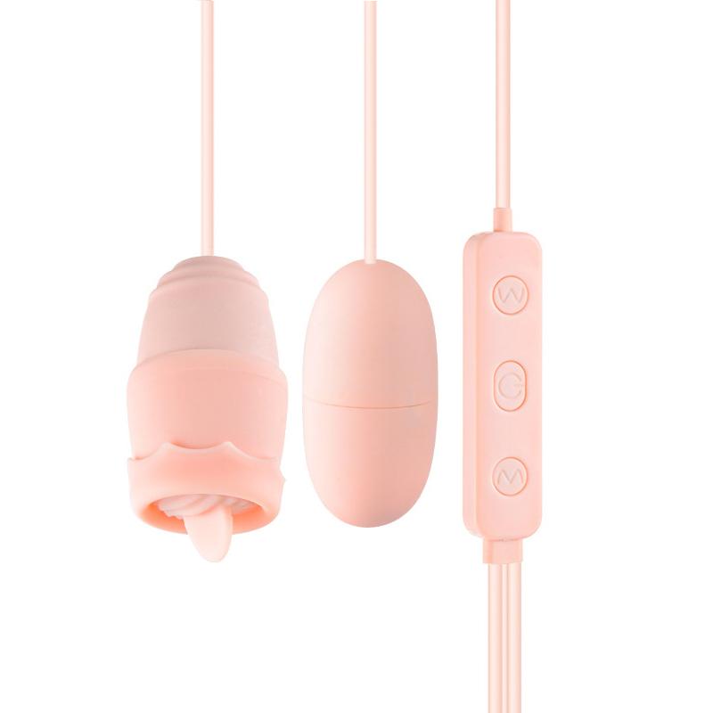 Vibrators USB Double Vibrating Egg Clitoris Stimulator Vagina Massage Vibrator Bullet Female Masturbators Sex Toys For Woman 18