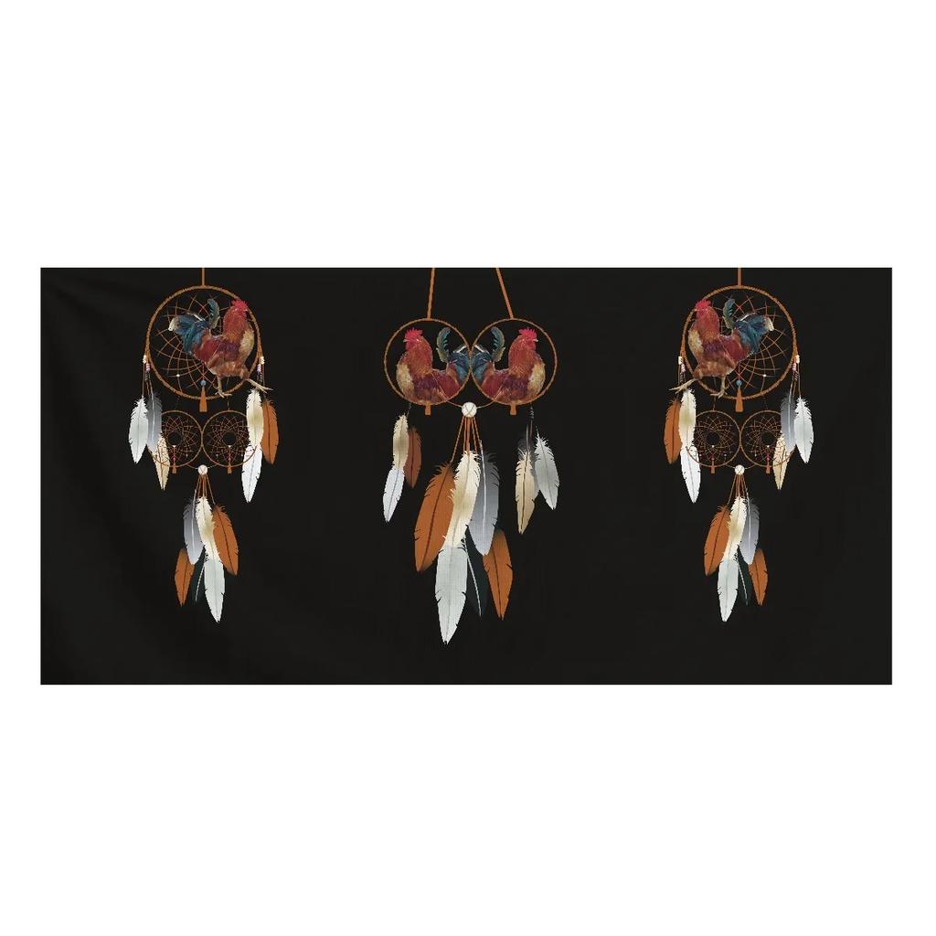 Retro Feather Dream Catcher Beach Towel Quick Drying Soft Microfiber Towel Women Men Picnic Mat Thin Blanket Camping Travel Yoga