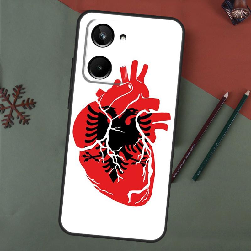 

Albania flag Case For Realme 15 Pro GT7 GT6 C65 C67 C61 C53 C55 C51 C35 C63 C71 C75 11 12 13 14 Pro Plus Realme 12 Pro Plus