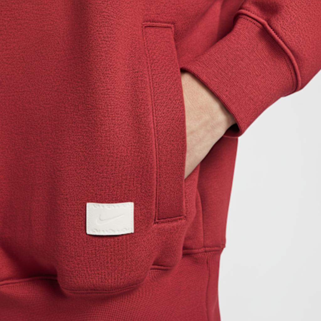 Nike Year Of The Horse Limited Edition Cny New Year Loose Half-Zip Stand Collar Long Sleeve Fleece Top Men tops IQ3708-613