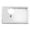 3X 6X Led Light Jewelry Magnifier Loupe Credit Card Lens Magnifying Glass