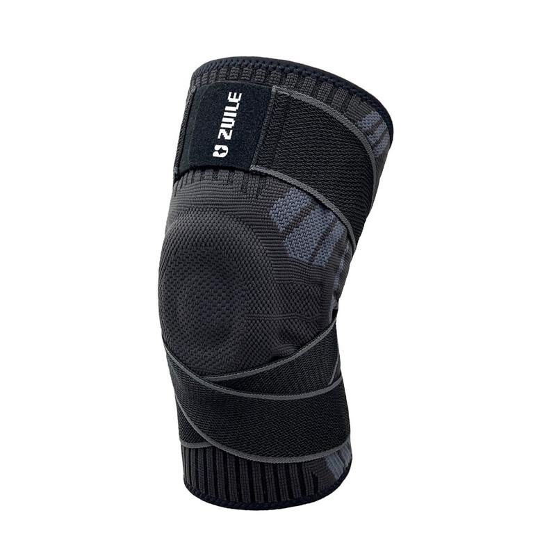 Compression Knee Brace with Silicone Spring Support
