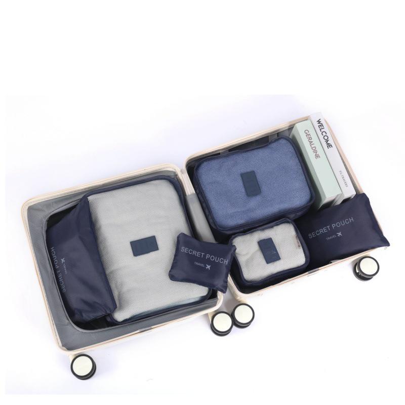 Oxford Cloth Travel Storage Bag for Shoes and Underwear, Packing Organizer Pouch