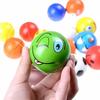 12Pcs Funny Sponge Pressure Expression Soft ball Squeeze Funny Expression PU foam Soothing Toy Wrist Action Sport  Toy Ball