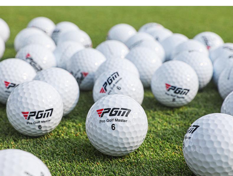 PGM Ultra-Langes Hoch-Elastisches Golfball-Geschenkset: 3/12/48er-Pack Hochleistungs-Übungsbälle