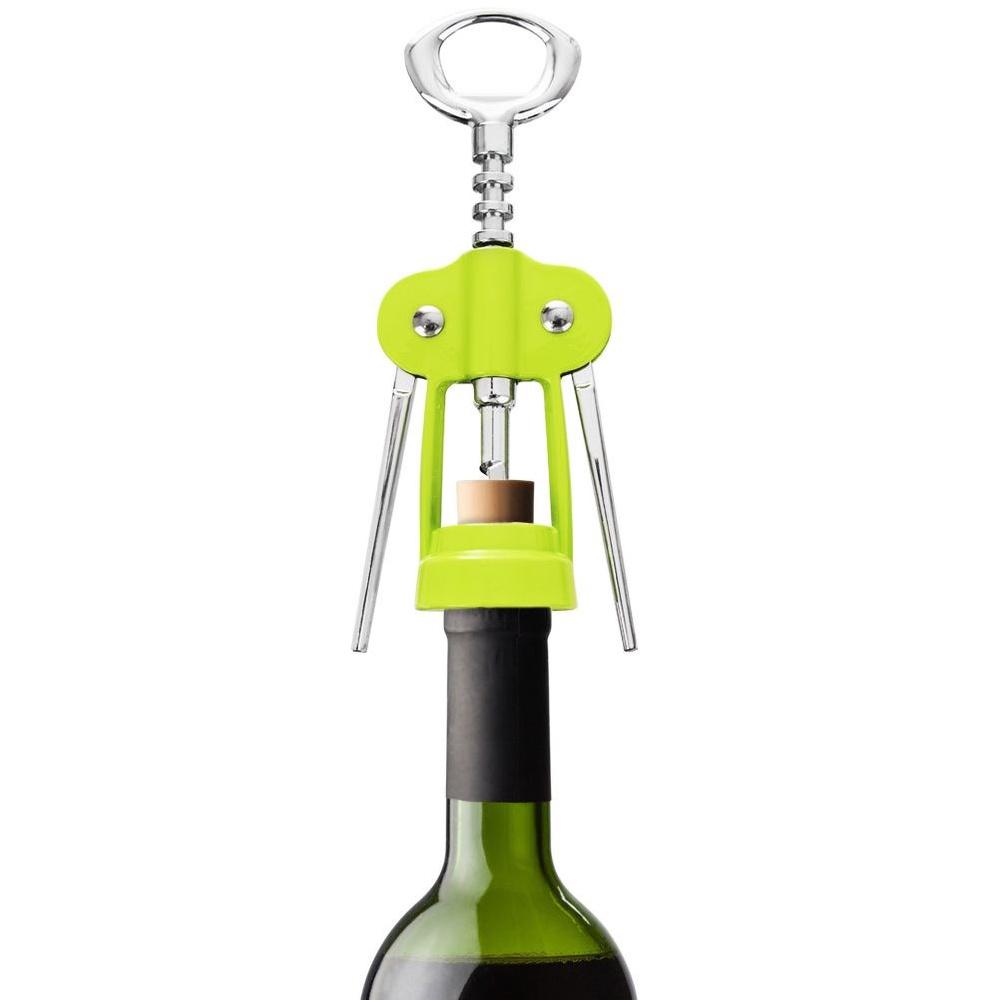 Corkscrew Opener for Opening Wine Bottles and Corks, Steel, Strong