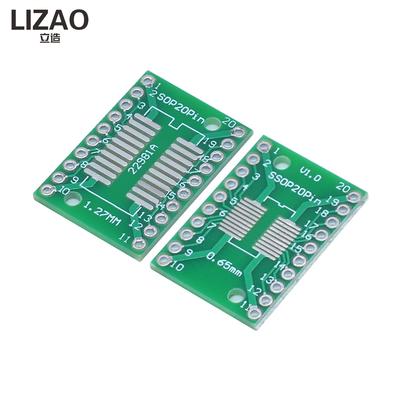 LIZAO SOP8 SOP11 SOP11 SOP16 11 11 18 16 Turn DIP SMD To DIP IC Adapter Socket TSSOP SOIC SSOP Converter Plate 1.61mm 1.17mm