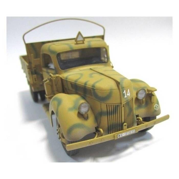 ICM - Maquette Blindé V3000s German Army Truck 1941 1/35ème Icm 35411 Maquette Char Promo - Ref : 422