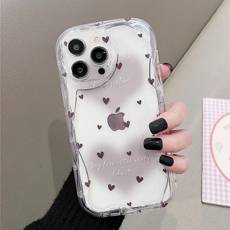 Case For Infinix Hot 40 Pro 30I 40i 20 30 Play Note 30 40 Pro Smart 8 7 TECNO Zero 30 4G Spark 20 20C Cover Love Heart Bracelet