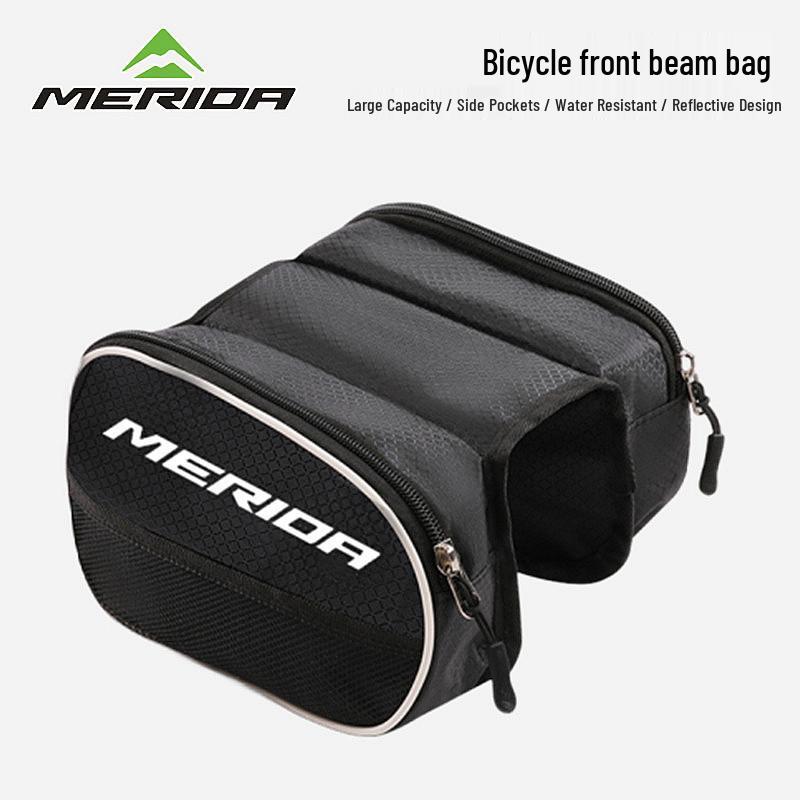Bicycle Top Tube Phone Bag - Mountain & Road Bike Saddle Accessory 2.5L