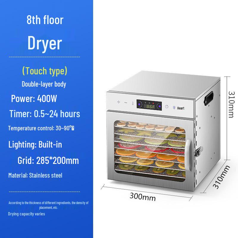 Compact Multifunctional Food Dehydrator for Fruits, Vegetables, Herbs, and More