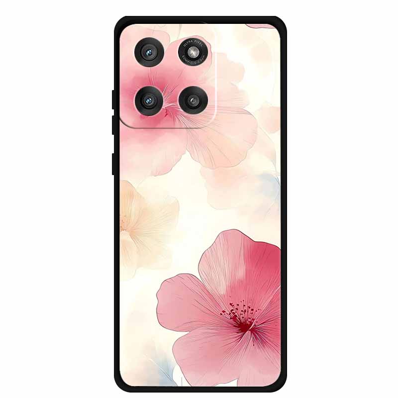 Phone Case for Motorola MOTO Edge 60 Stylus Fusion Protective Shell for Edge60 Fusion Stylus Soft Silicone Bumper Back TPU Cover