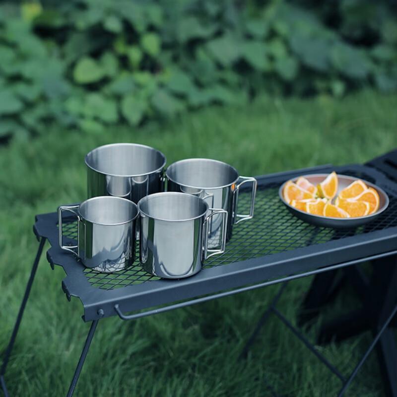 304 Stainless Steel Foldable Camping Cup Set
