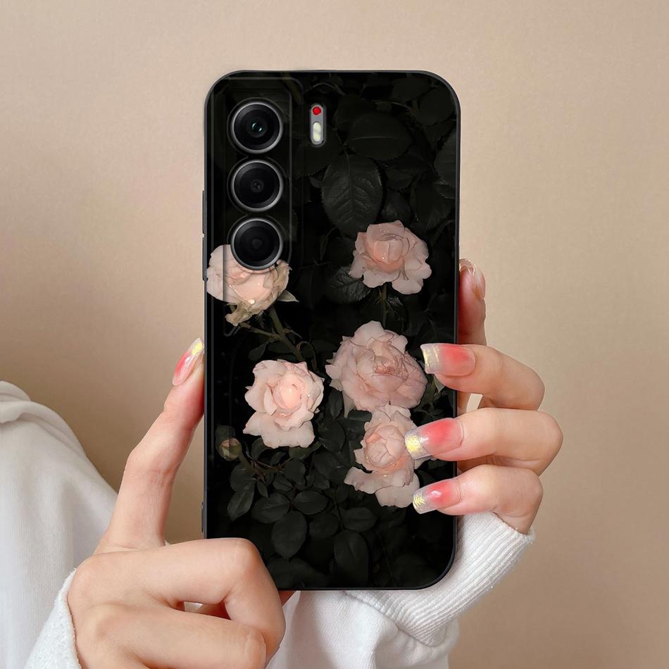 For Tecno Camon 40 Pro Phone Case Cute Animals Soft Back Cover Liquid Silicone Phone Shell For Camon40 Pro 4G 5G Anti Drop Funda