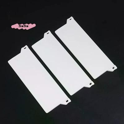 10Pcs Plastic Base Plate 127mm Portable Vertical Blind Bottom Weights Slats For Vertical Blind Fittings Roller Accessories