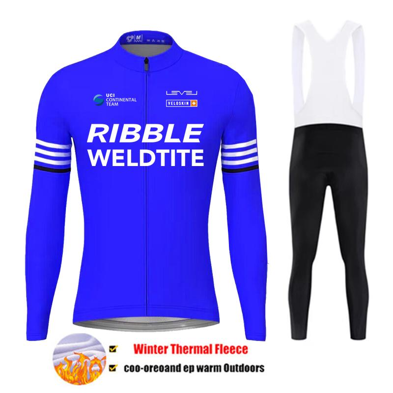 2026 Winter Cycling Clothing Thermal Fleece Bicycle Jersey Set Clothes Road Men's Bike Sports Uniforme Ropa Maílllot Ciclismo