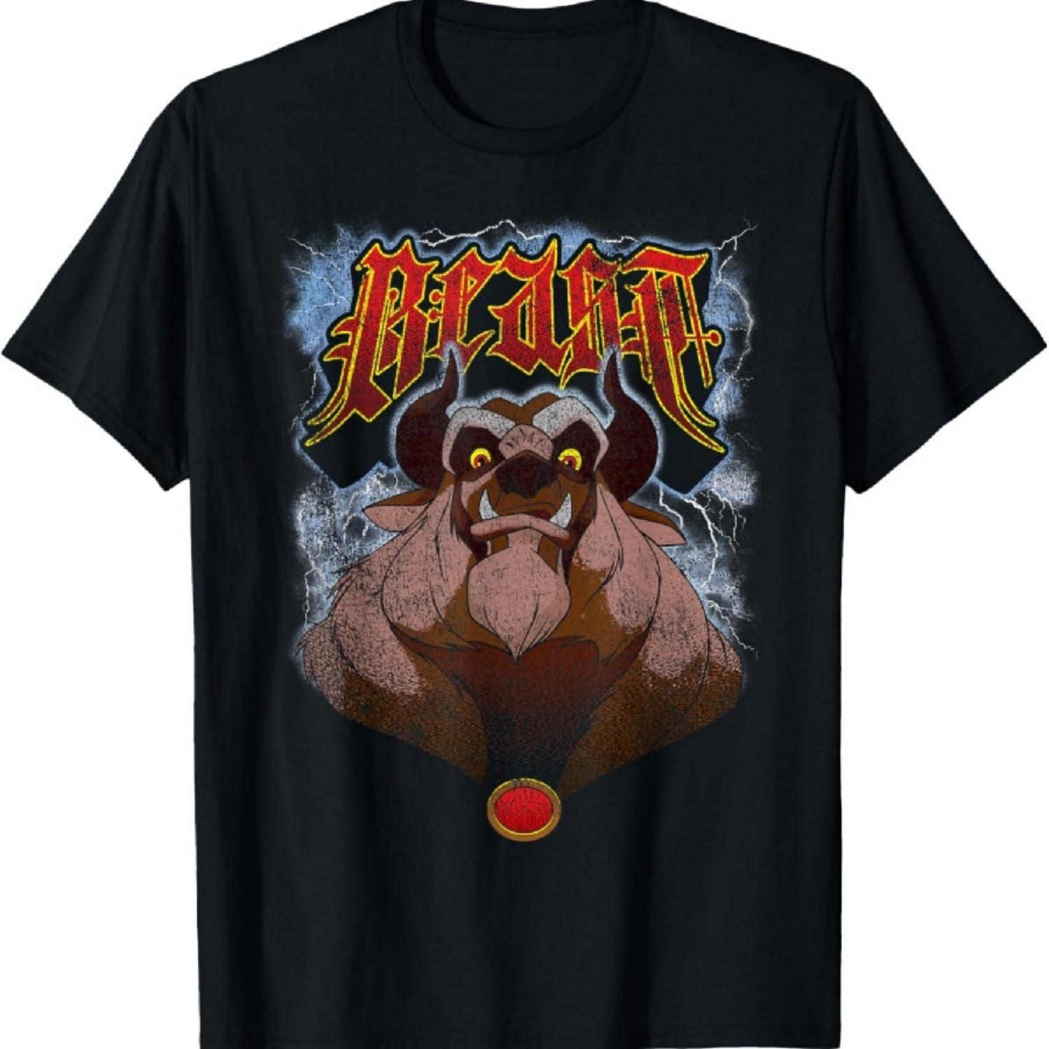 Футболка Дисней Красавица и Чудовище Портрет Зверя (Злой) S