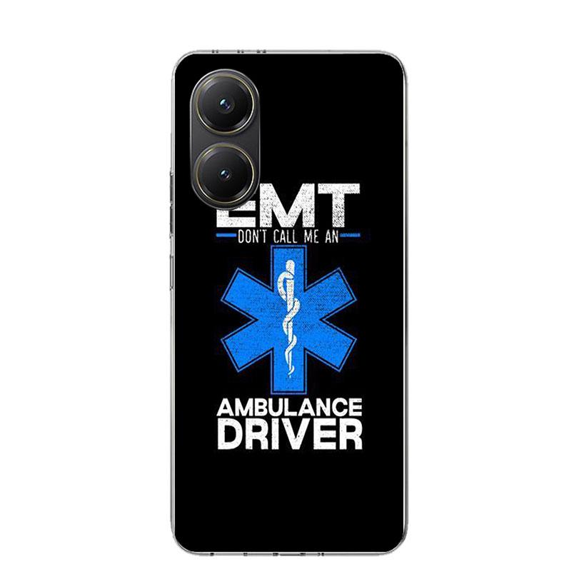 EMT EMS Medical Rescue Phone Case For Xiaomi Poco X7 X6 X5 Pro F7 Ultra Redmi 15C 15 13 13C 12 12C 10 10A 10C 9 9A 9C 9T Cover P