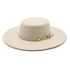 Wool Felt Panama Hat With Wide Brim For Men And Women Perfect For Outdoor And Gift Use