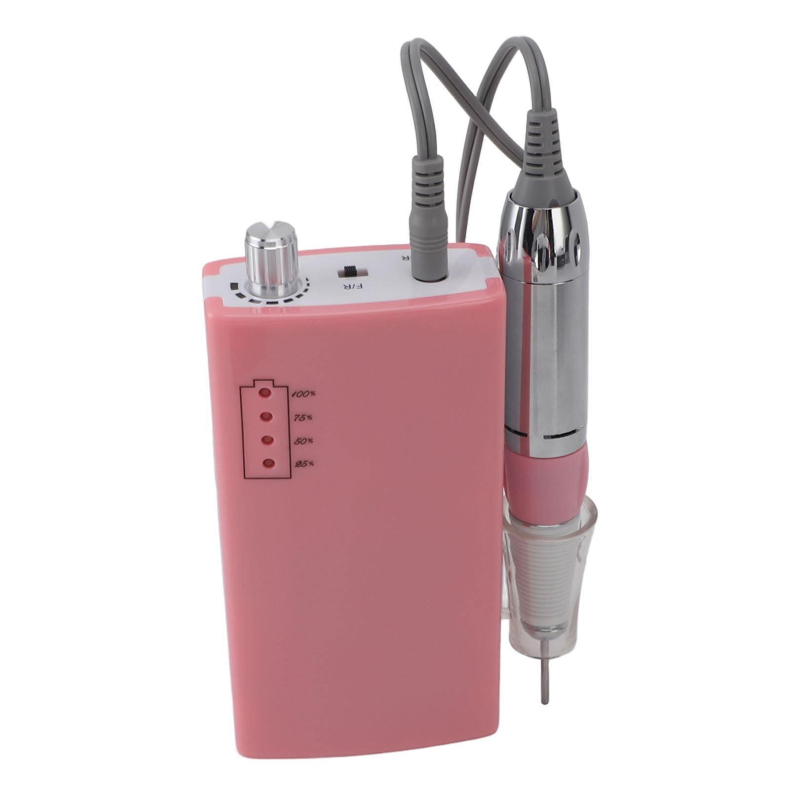 Электрическая дрель для ногтей 30000 об/мин. Высокоскоростная машинка для полировки — фото 10