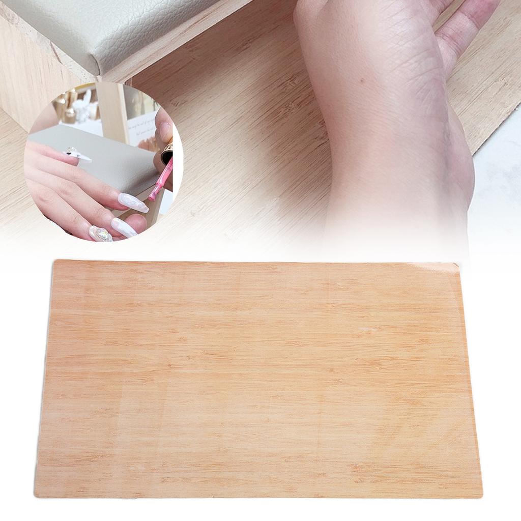 Nail Art Hand Rest Pad ABS Waterproof Manicure Table Mat for Home Nail Art Manicure Salons Manicure Training