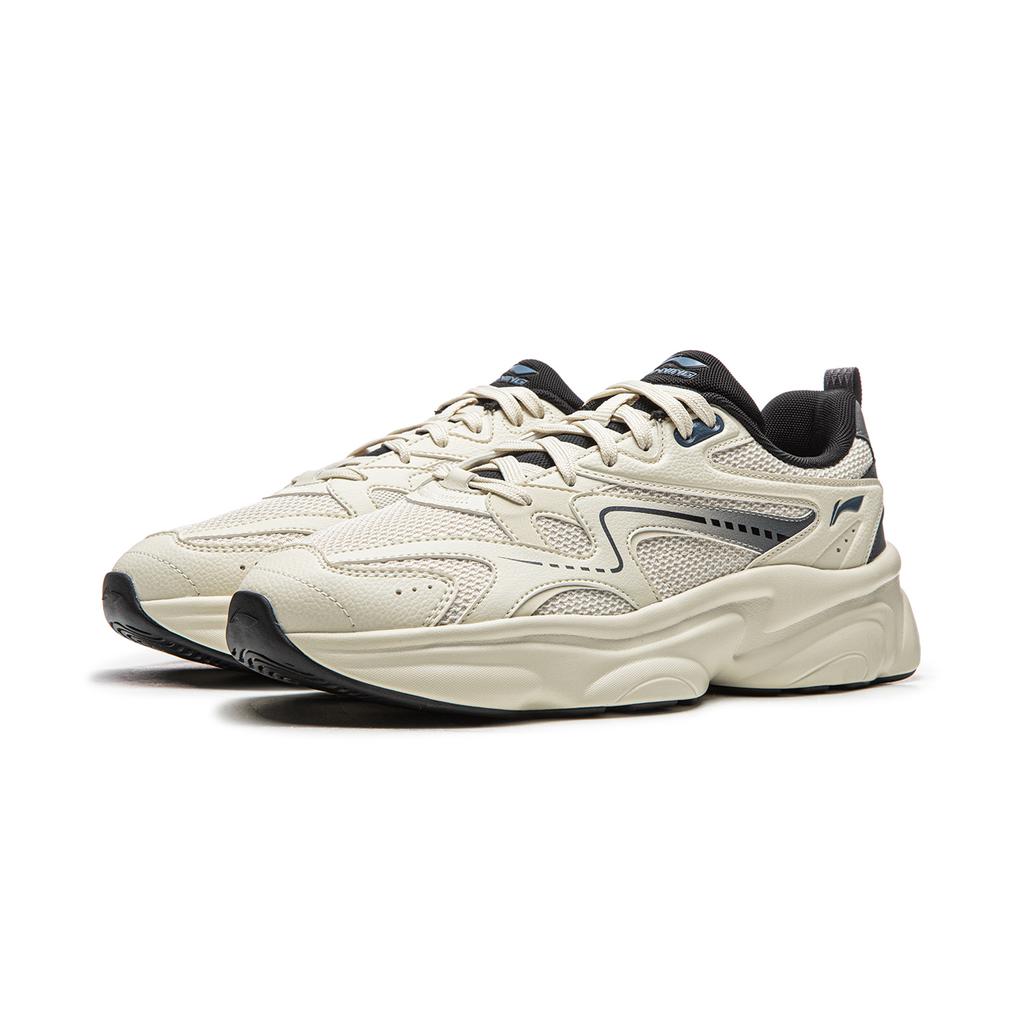Li Ning Milk Coconut Cushioning Rebound Low top Casual Shoes Men's AGCW115-4