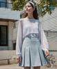 Zero Street [2 Colors] Light Pleated Skirt