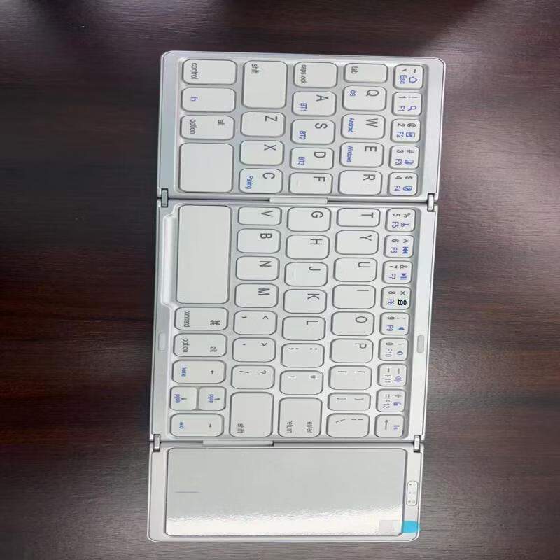 OLOEY Tri-Fold Wireless Bluetooth Touch Keyboard