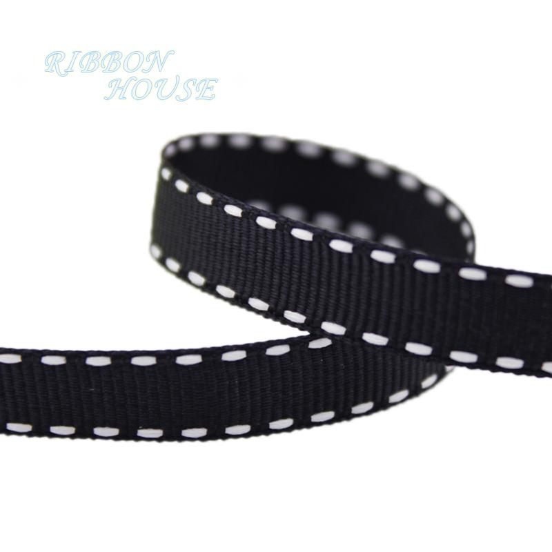 (25 yards/roll) 3/8'' (10mm) grosgrain colored ribbon wholesale gift wedding baking ribbons