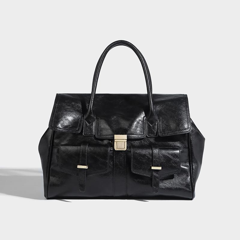 

Сумки с замком и украшением для женщин, роскошная дизайнерская сумка и сумка, новая из искусственной кожи, винтажная, большая вместимость, через плечо