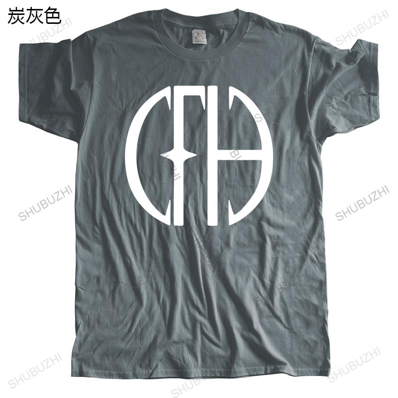 Mens Loose Casual Teeshirt Fashion T Shirt Camiseta CFH Euro Size Tshirt Black Shubuzhi Printing Cotton Tshirt Bigger Size