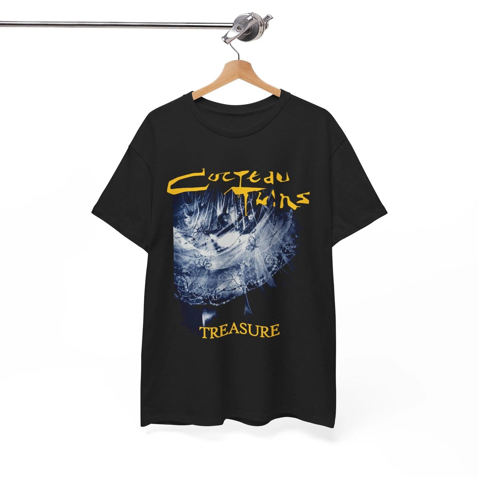 COCTEAU TWINS TRESURES T-Shirt, Music Band Rock Punk Metal, Unisex tee S