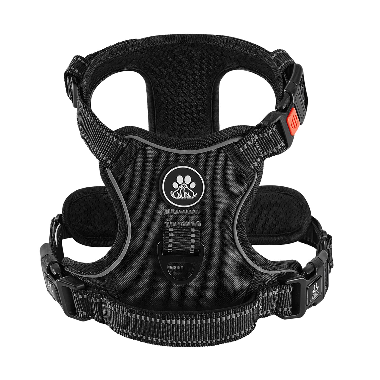 

Dog Gentle on the for and Large Easy to Put on and Take for and for Shiba Inu and Akita Inu Dogs IVY&LANE Harness, Throat, Small, Medium, Dogs, чёрный