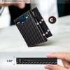 Up Wallet For Men Blocking Credit Card Holder With Clear Id Window Cash Pocket Slim Business Purse Gift